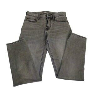 Old Navy Youth Boys Grey Jeans Pants Size 24/7 Slim JH802